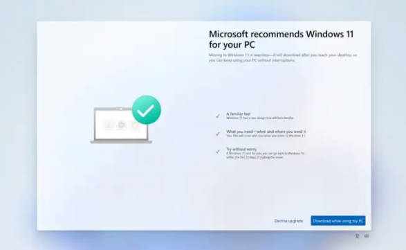 微软再次全屏弹窗轰炸 Win10 用户，提醒其升级 Win11(3)