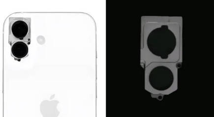 垂直排列再添新证，苹果 iPhone 16 相机组件曝光(2)