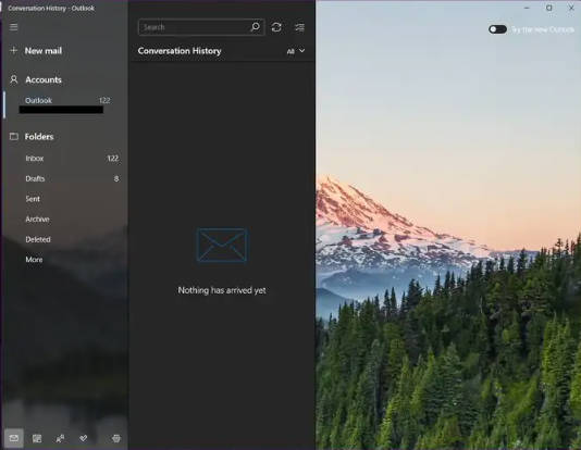 不满新版 Outlook？微软允许用户暂时切换回旧版邮件应用