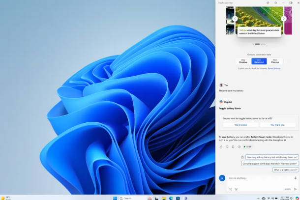 微软 Win11 AI 助手 Copilot 获多项技能升级：支持插件、修改设置、自定义语音命令(2)