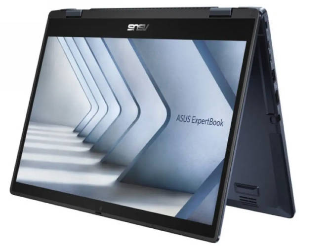 华硕海外推出 ExpertBook B3 Flip 2024 翻转本：酷睿 5/7 双版本、14 英寸 1080P 触控屏(1)