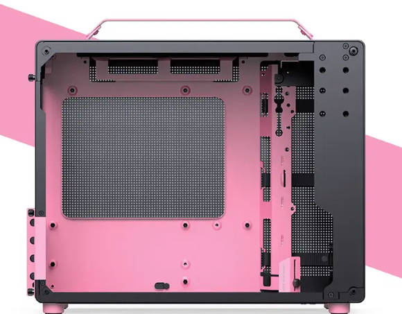 乔思伯推出 Z20 MATX 机箱“粉黑”“橙黑”拼色版：约 20L、支持 363mm 显卡，到手 449 元(1)