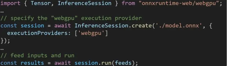 微软 ONNX Runtime Web 集成 WebGPU：调用 GPU 提高网页端 AI 模型运行速度(2)