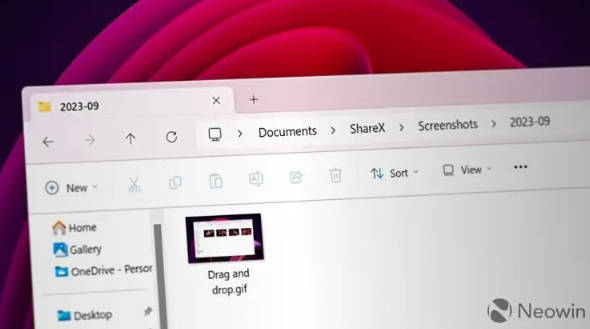 未来 AI PC 的卖点之一,消息称微软 Win11 文件管理器能处理复杂指令