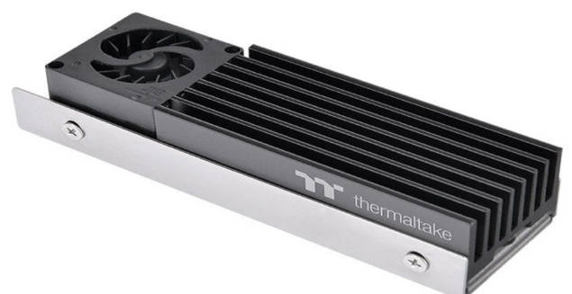 曜越 Thermaltake 推出 MS-1 SSD 散热器 搭载8000 转离心风扇