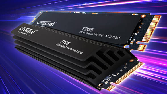 英睿达 T705 PRO M.2 PCIe 5.0 固态硬盘国行上架 售价在1899 元起