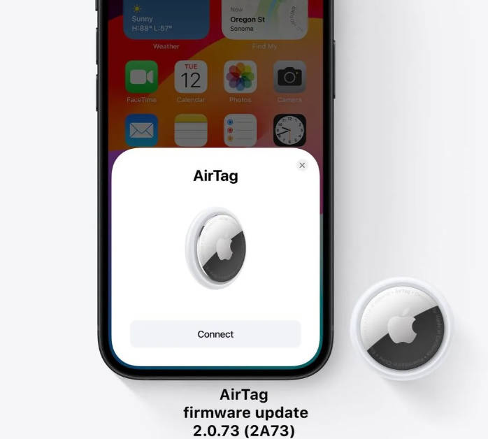 苹果向物品追踪器 AirTag 推送 2A73(2.0.73)固件更新(1)