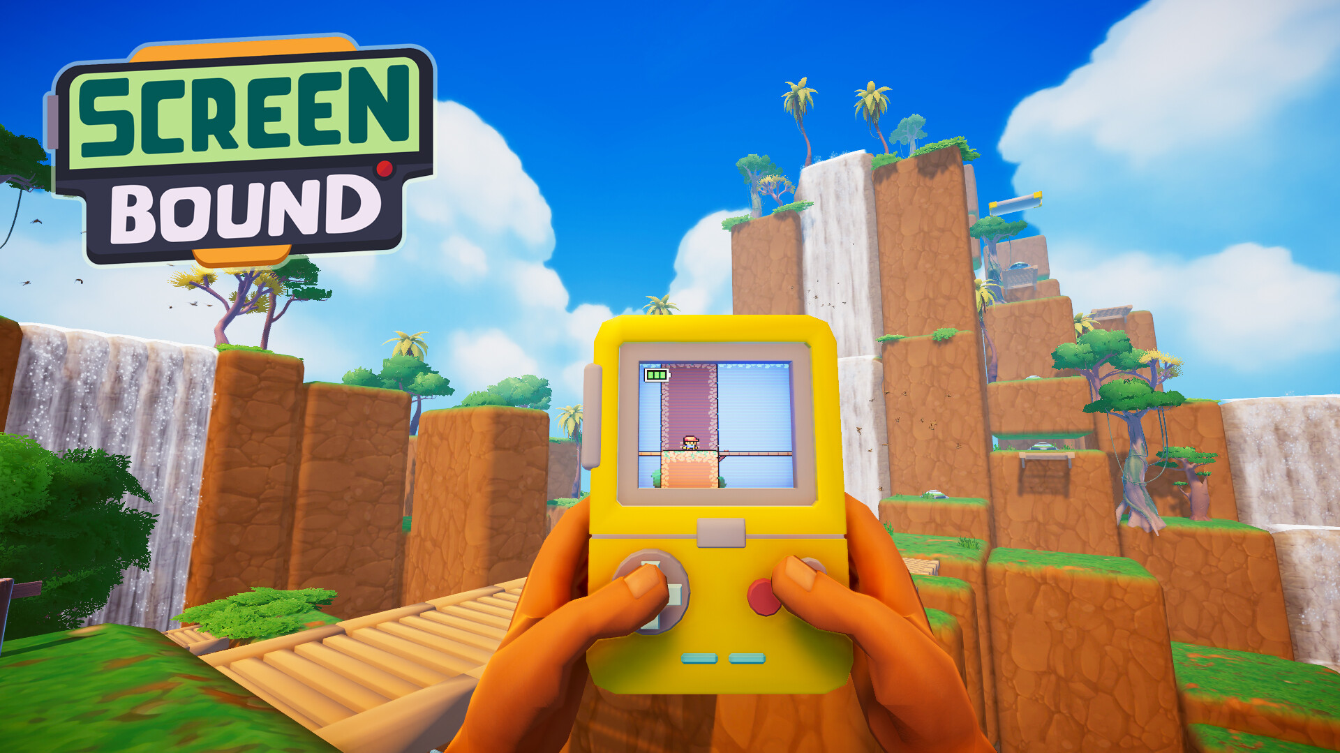 创意平台跳跃游戏《Screenbound》上线Steam页面(1)