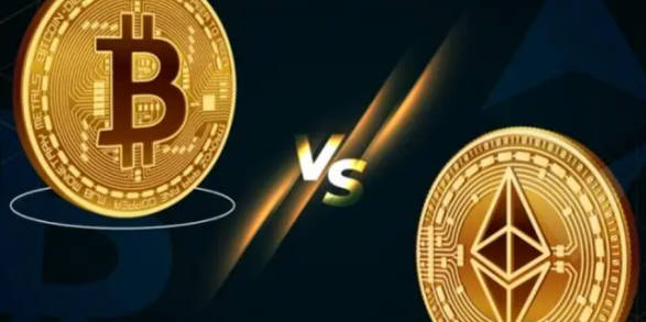 BTC ETH 结束震荡破位下行日内出现修正(1)