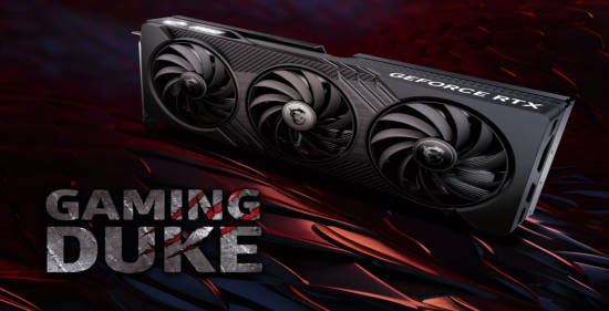 微星推出 RTX 4060 GAMING DUKE 3X 暗黑龙爵显卡 搭载三风扇设计