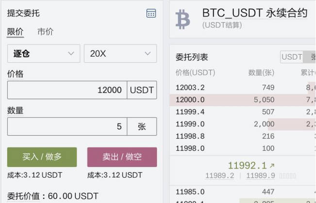 数字货币的合约玩法入门教程及规则介绍(2)