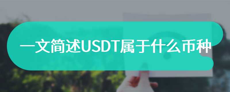 一文简述USDT属于什么币种