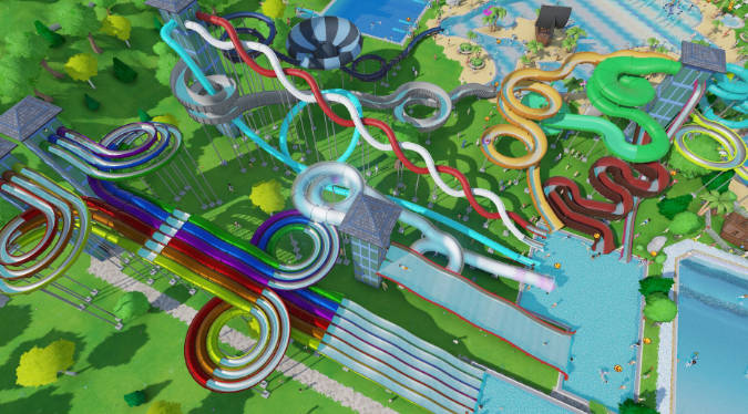沙盒建造模拟游戏《水上乐园大亨》现已登录Steam平台(1)
