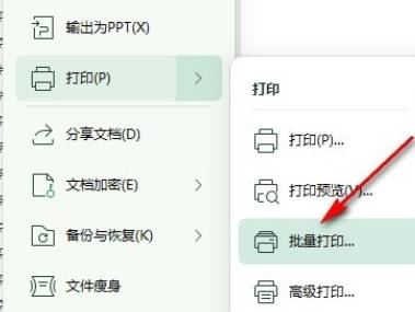 WPS文档如何设置批量打印(3)