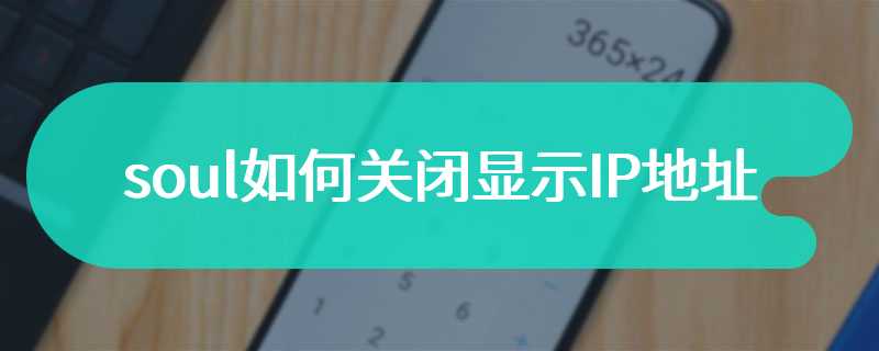 soul如何关闭显示IP地址