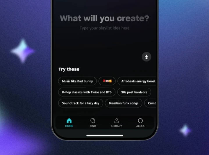 亚马逊 Amazon Music 宣布开启 AI 生成歌单功能 Maestro 测试