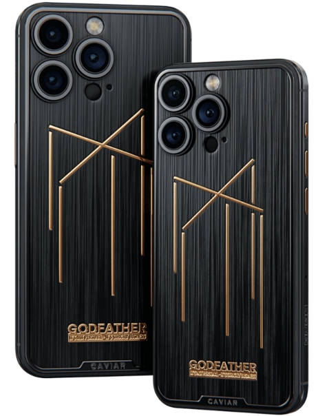 奢华品牌 Caviar 推出教父版苹果 iPhone 15 Pro / Max 定制手机