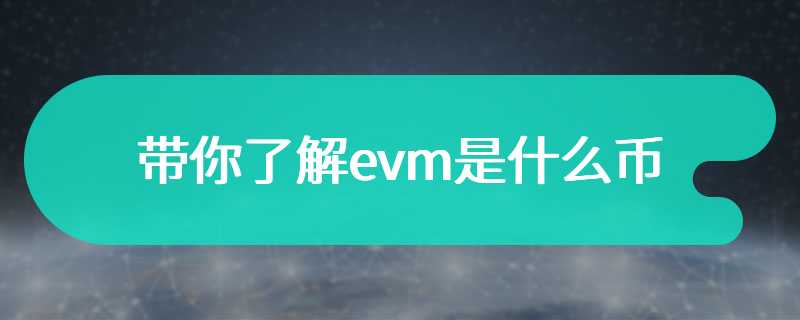 带你了解evm是什么币