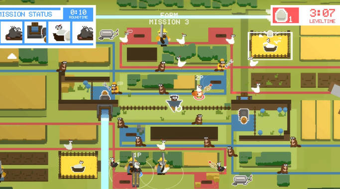 欢乐的同屏派对游戏《间谍大作战》Steam页面 支持简中(2)