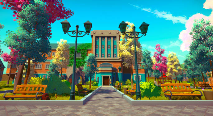 沉浸式模拟游戏《校园生活》现已登录Steam平台 6月推出试玩版(2)