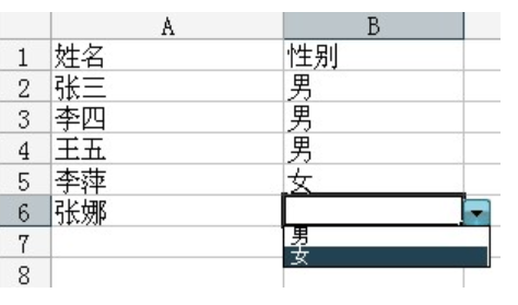 如何excel设置下拉菜单(3)