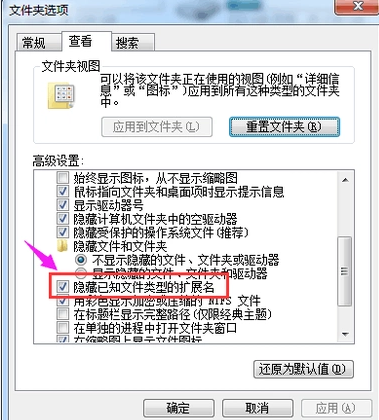 win7显示文件后缀名,教您win7怎么显示文件后缀名(3)