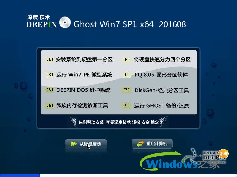 win7雨林木风和深度哪个好呢(1)