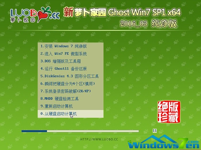 萝卜家园的哪个win7系统好?