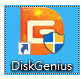 DiskGenius Free删除硬碟分割区